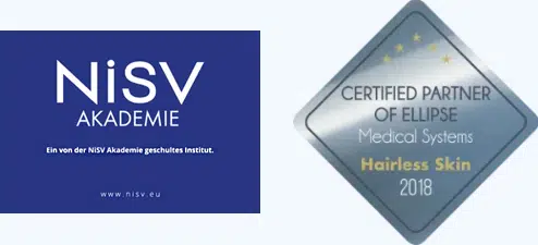 Laser Haarentfernung zertifiziert NiSV und Ellipse Wien